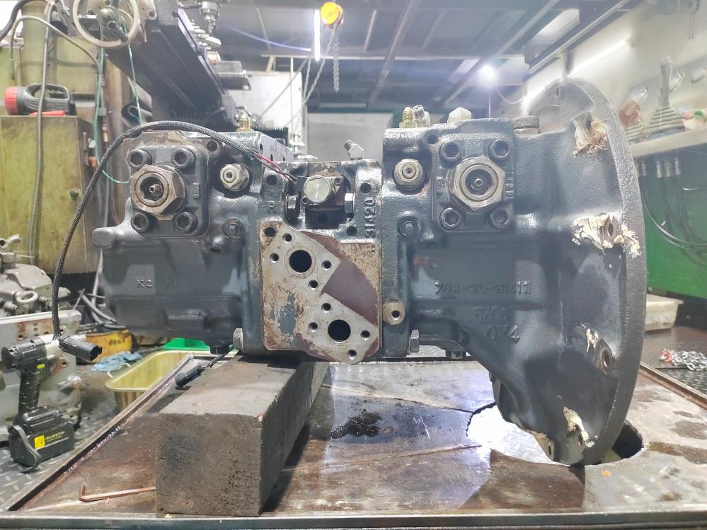 小松PC200-8液压泵泄压动作慢没力维修(图2) IMG_20220514_184008.jpg